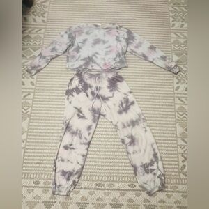 Womens Tie-Dye jogger Set